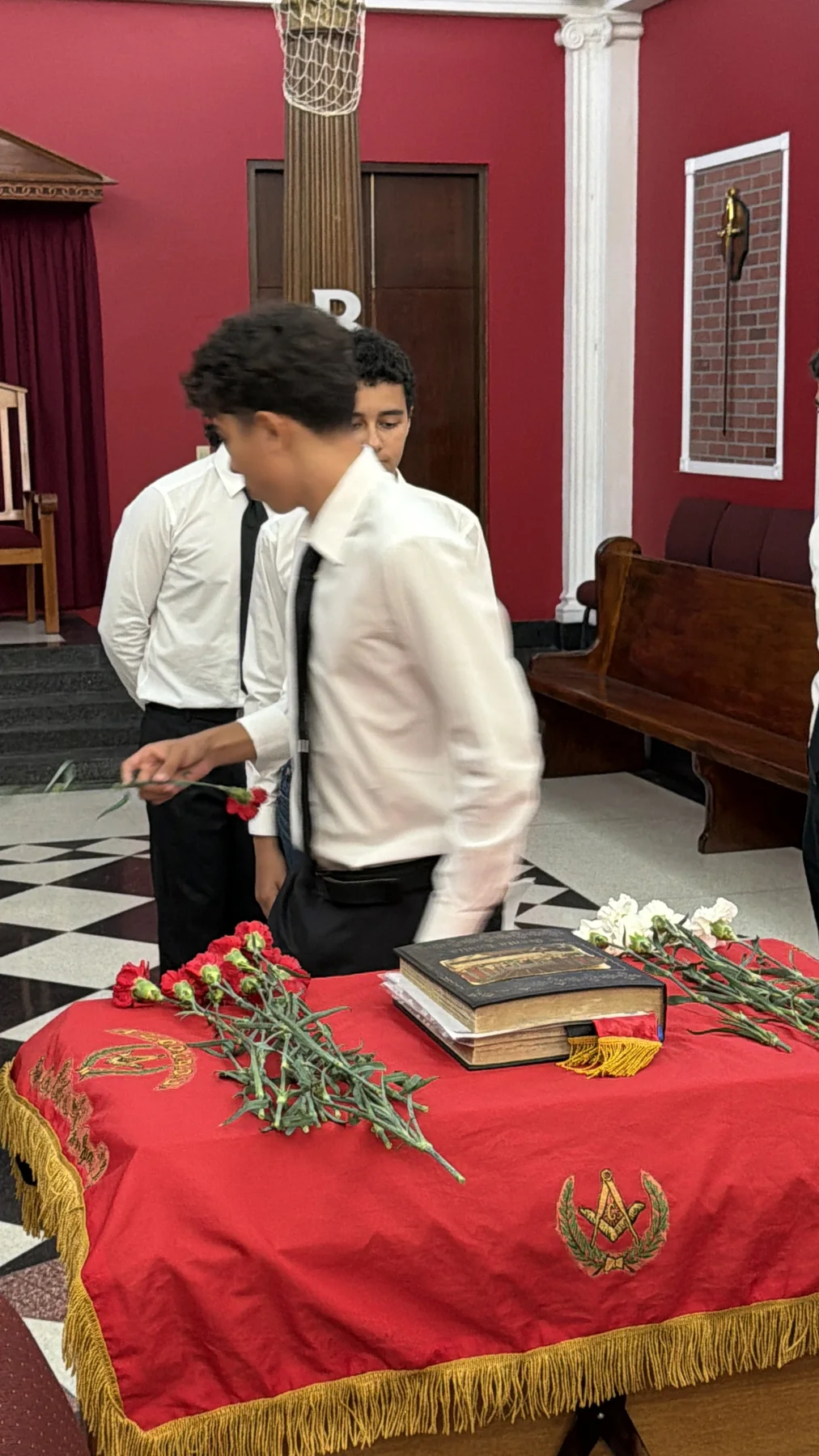 Ceremonia de las flores de DeMolay Puerto Rico